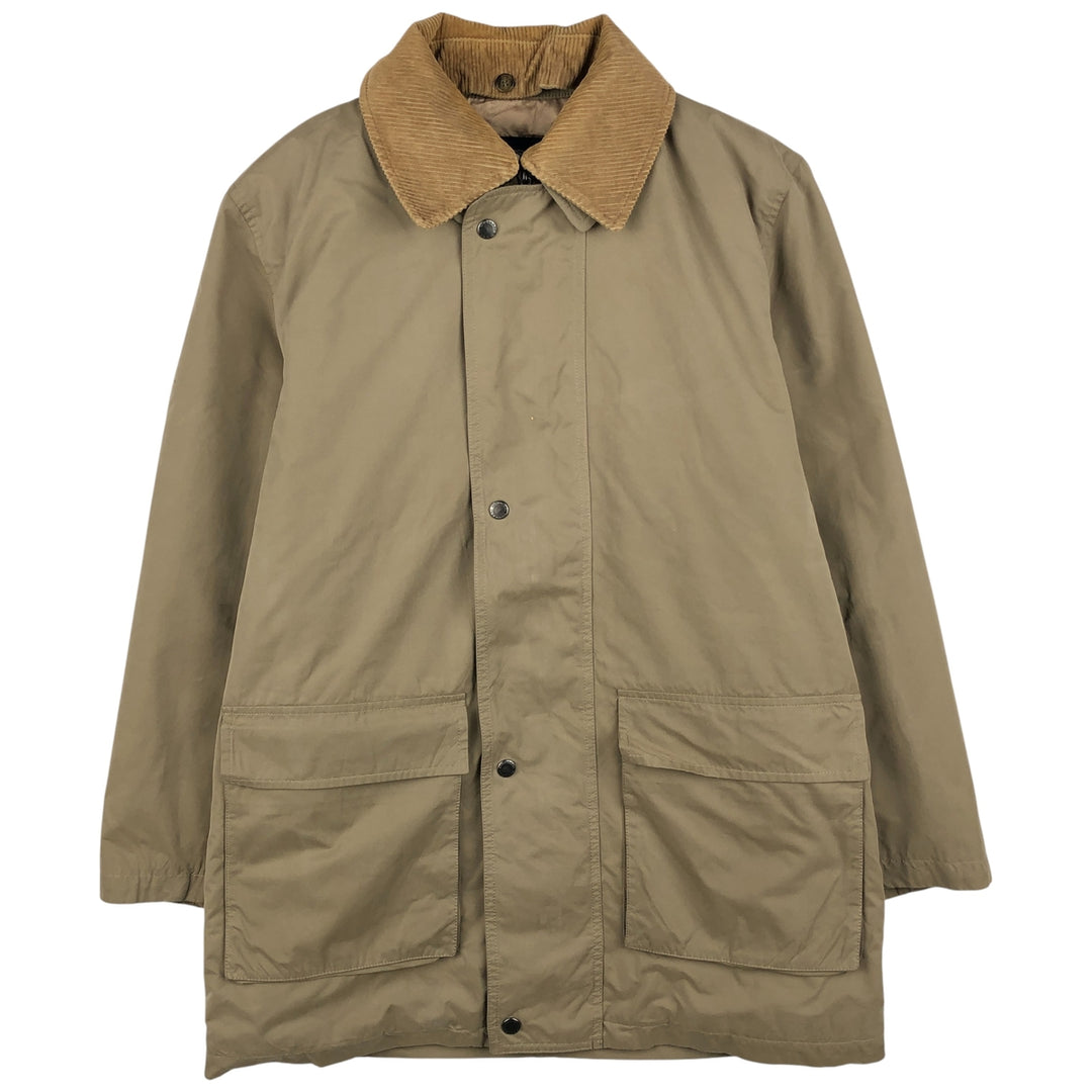 Burberry's LONDON padded cotton jacket, men's size L unclear Beige type Vintage Second Hand