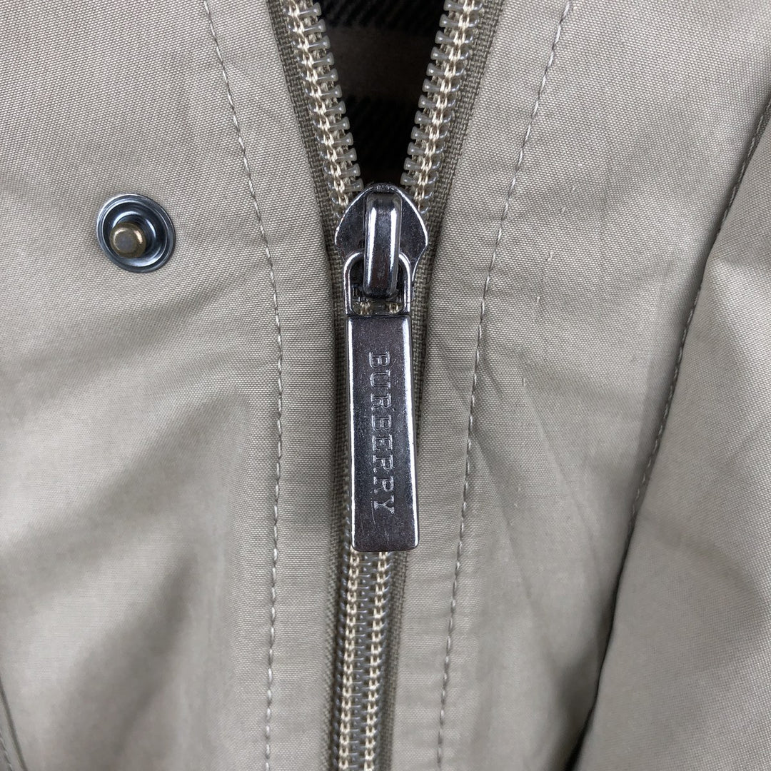 Burberry's LONDON padded cotton jacket, men's size L unclear Beige type Vintage Second Hand
