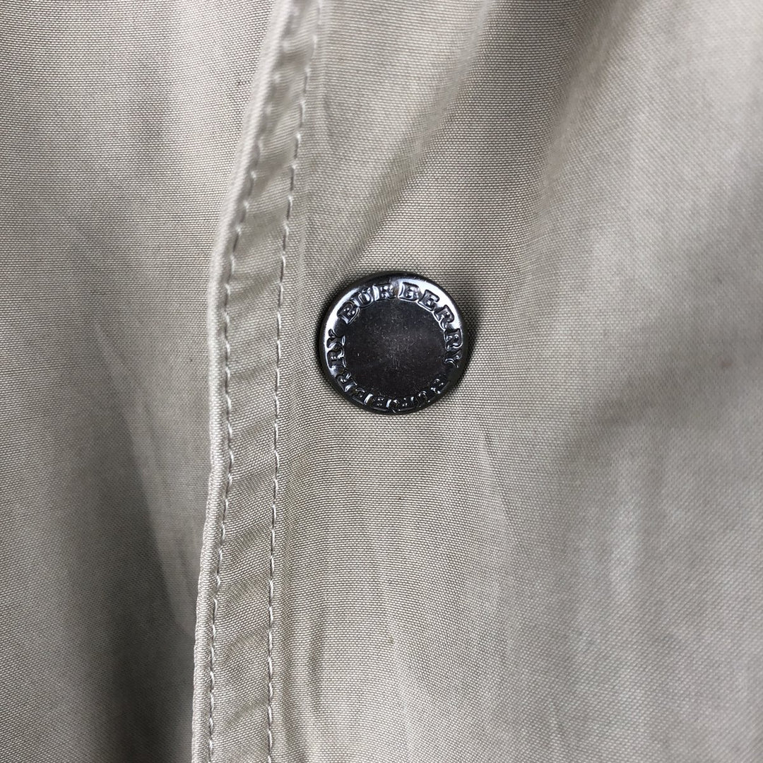 Burberry's LONDON padded cotton jacket, men's size L unclear Beige type Vintage Second Hand