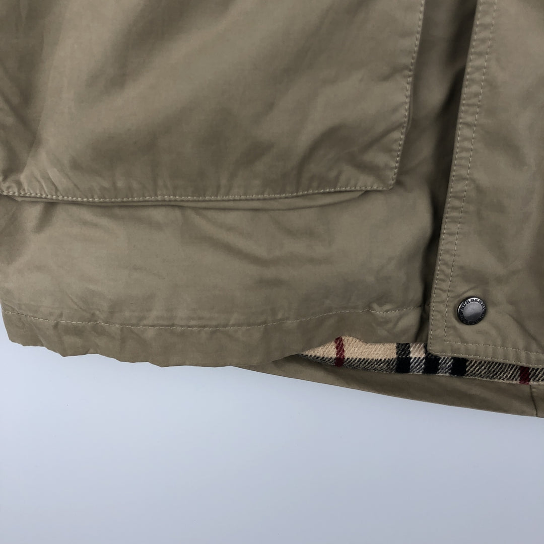 Burberry's LONDON padded cotton jacket, men's size L unclear Beige type Vintage Second Hand