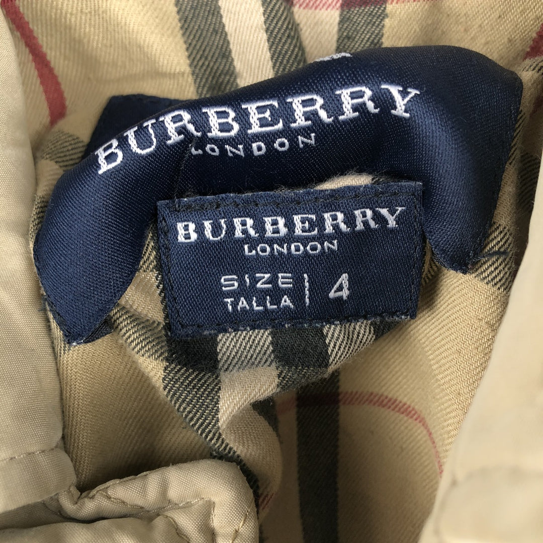 Burberry's BURBERRY LONDON quilted puffer jacket, men's size L unclear Beige type Vintage Second Hand