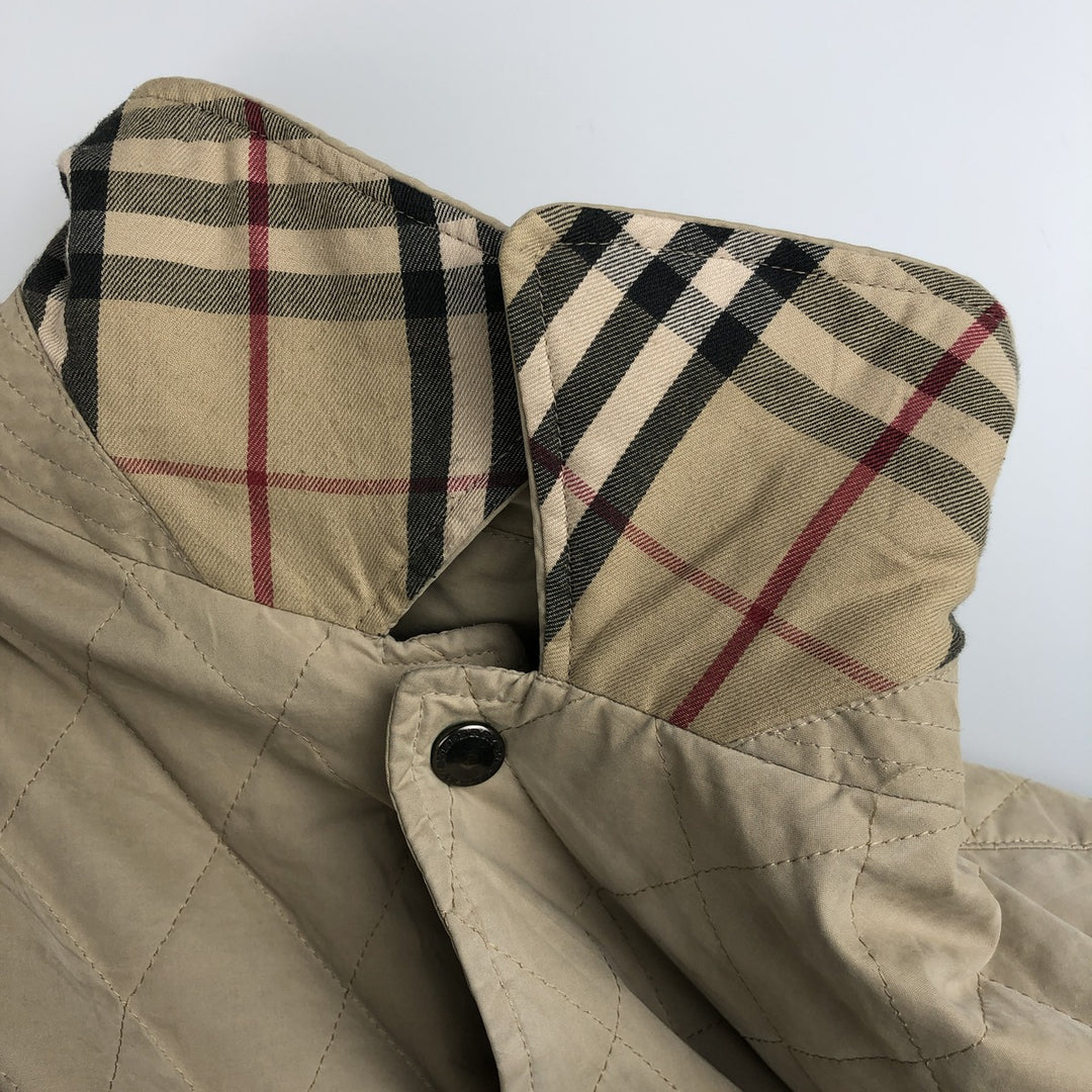 Burberry's BURBERRY LONDON quilted puffer jacket, men's size L unclear Beige type Vintage Second Hand