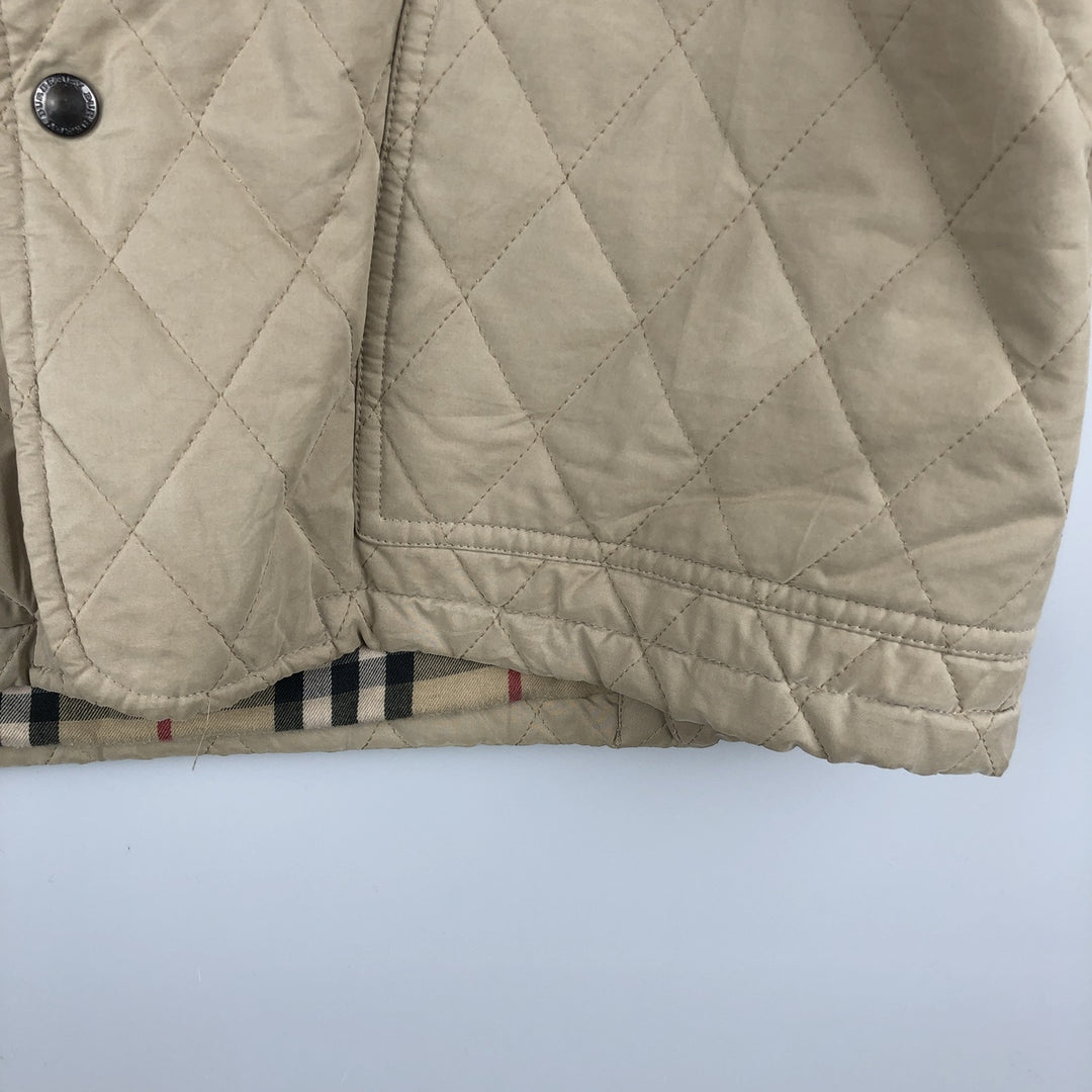 Burberry's BURBERRY LONDON quilted puffer jacket, men's size L unclear Beige type Vintage Second Hand