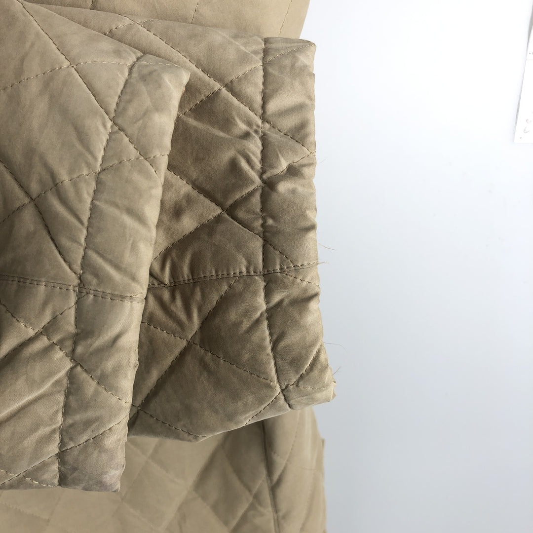 Burberry's BURBERRY LONDON quilted puffer jacket, men's size L unclear Beige type Vintage Second Hand