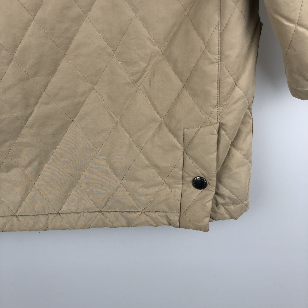 Burberry's BURBERRY LONDON quilted puffer jacket, men's size L unclear Beige type Vintage Second Hand