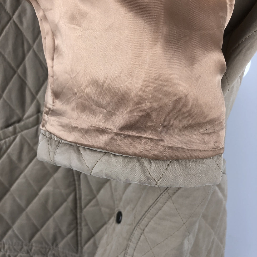 Burberry's BURBERRY LONDON quilted puffer jacket, men's size L unclear Beige type Vintage Second Hand