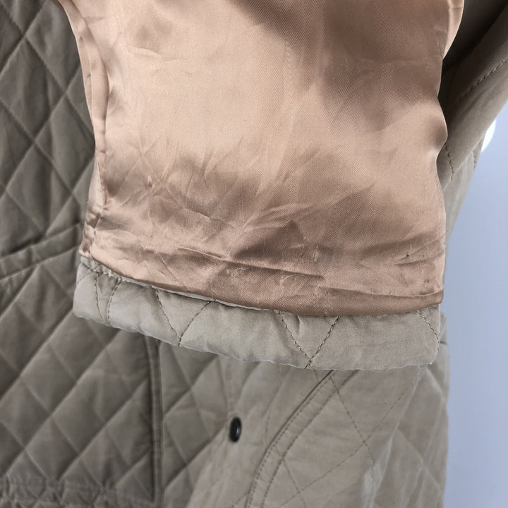 Burberry's BURBERRY LONDON quilted puffer jacket, men's size L unclear Beige type Vintage Second Hand