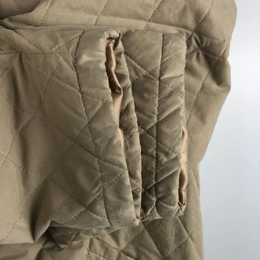 Burberry's BURBERRY LONDON quilted puffer jacket, men's size L unclear Beige type Vintage Second Hand