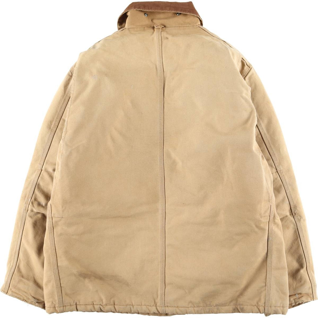 Carhartt Traditional Padded Duck Work Jacket, Men's Size XL unclear ocher yellow type Vintage Second Hand