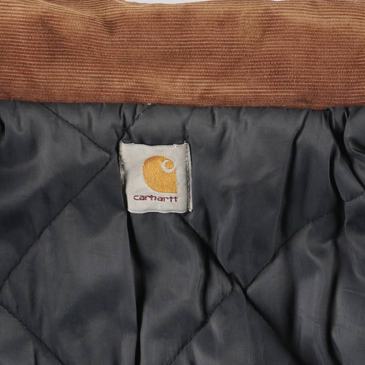 Carhartt Traditional Padded Duck Work Jacket, Men's Size XL unclear ocher yellow type Vintage Second Hand