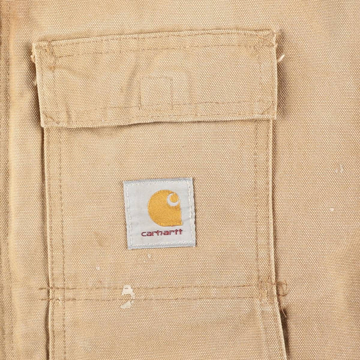 Carhartt Traditional Padded Duck Work Jacket, Men's Size XL unclear ocher yellow type Vintage Second Hand