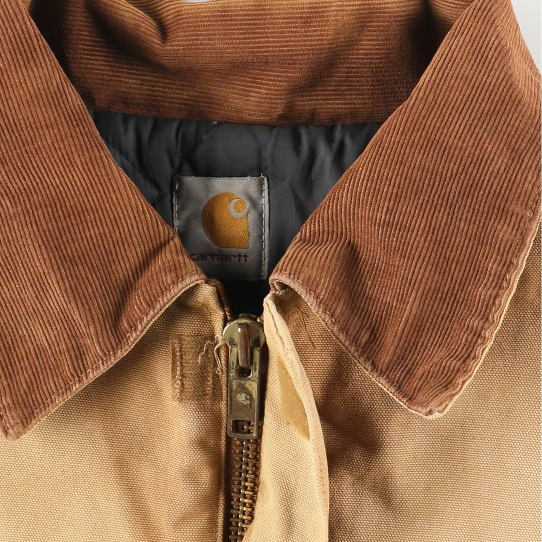 Carhartt Traditional Padded Duck Work Jacket, Men's Size XL unclear ocher yellow type Vintage Second Hand