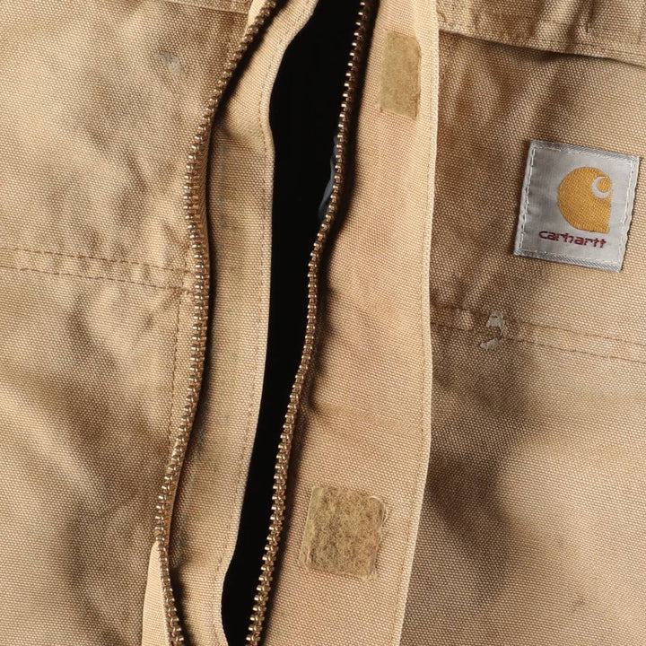 Carhartt Traditional Padded Duck Work Jacket, Men's Size XL unclear ocher yellow type Vintage Second Hand
