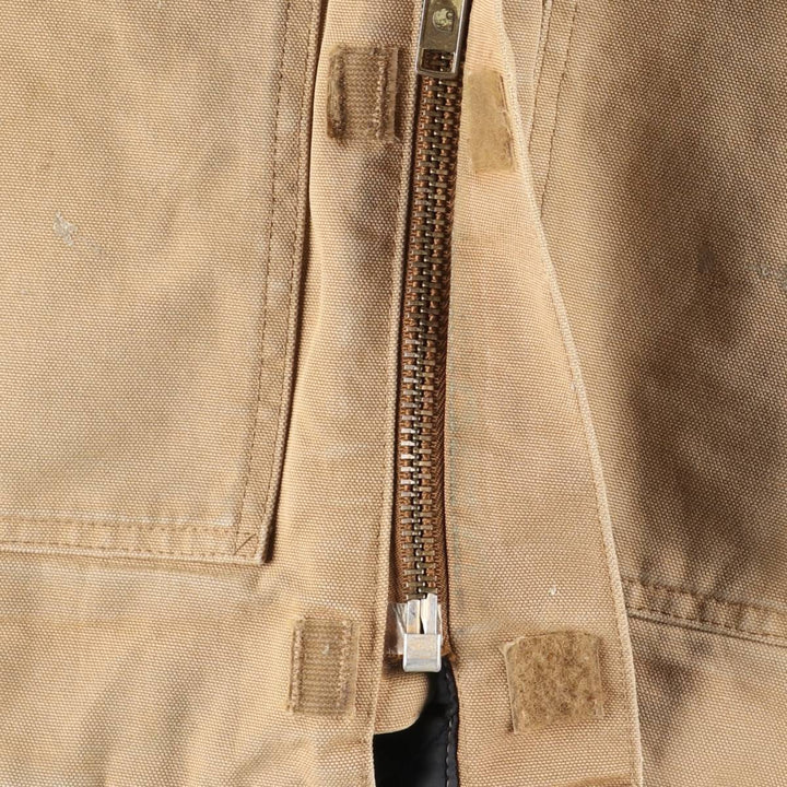 Carhartt Traditional Padded Duck Work Jacket, Men's Size XL unclear ocher yellow type Vintage Second Hand