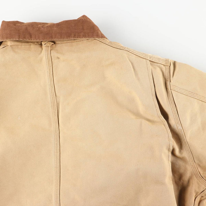 Carhartt Traditional Padded Duck Work Jacket, Men's Size XL unclear ocher yellow type Vintage Second Hand