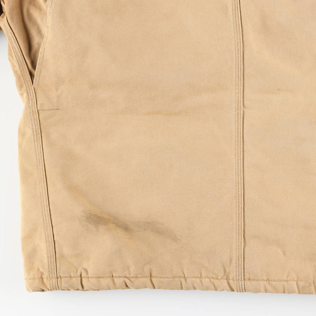 Carhartt Traditional Padded Duck Work Jacket, Men's Size XL unclear ocher yellow type Vintage Second Hand