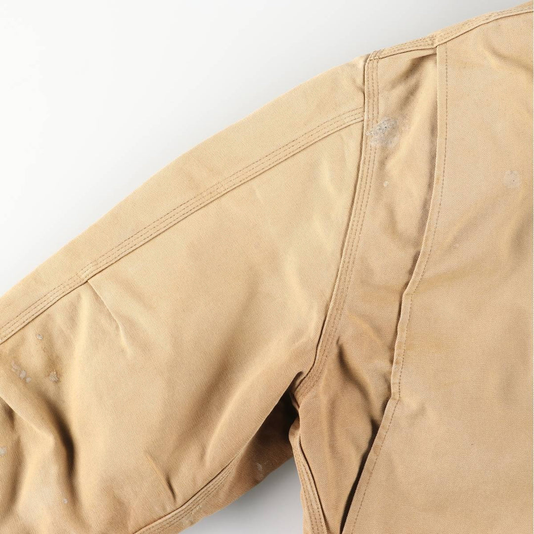 Carhartt Traditional Padded Duck Work Jacket, Men's Size XL unclear ocher yellow type Vintage Second Hand