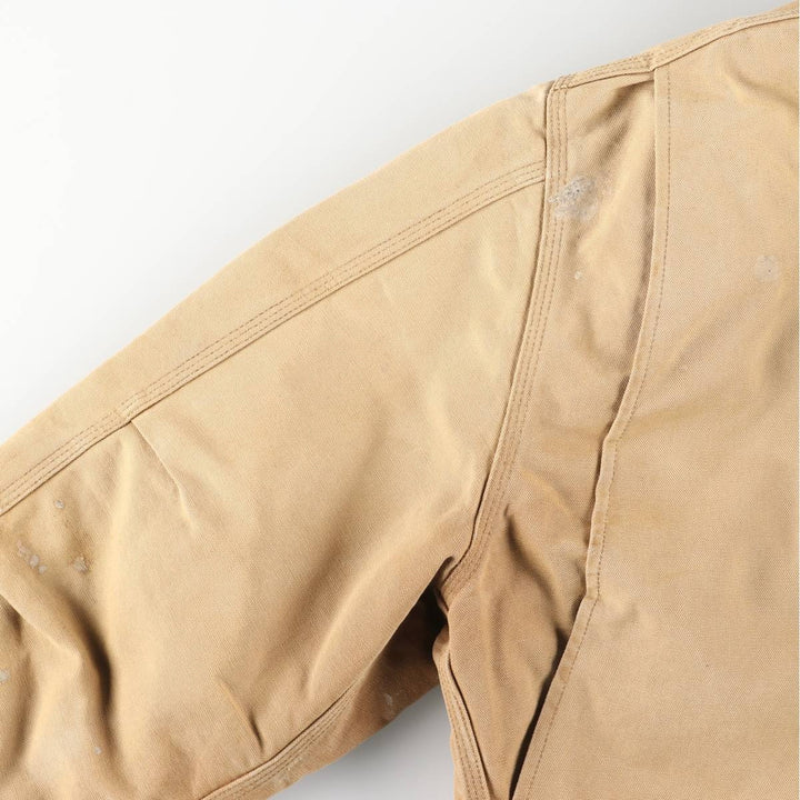 Carhartt Traditional Padded Duck Work Jacket, Men's Size XL unclear ocher yellow type Vintage Second Hand