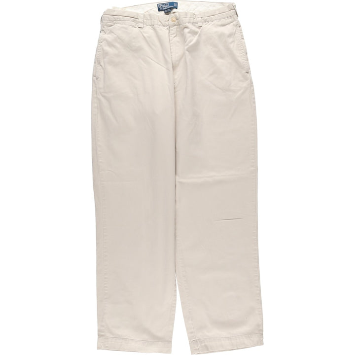 Ralph Lauren POLO by Ralph Lauren PHILIP PANT chino pants, men's size W34 cotton white type Vintage Second Hand