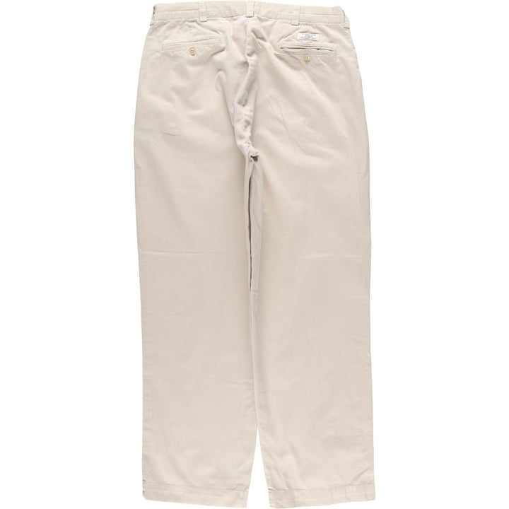Ralph Lauren POLO by Ralph Lauren PHILIP PANT chino pants, men's size W34 cotton white type Vintage Second Hand