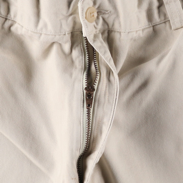 Ralph Lauren POLO by Ralph Lauren PHILIP PANT chino pants, men's size W34 cotton white type Vintage Second Hand