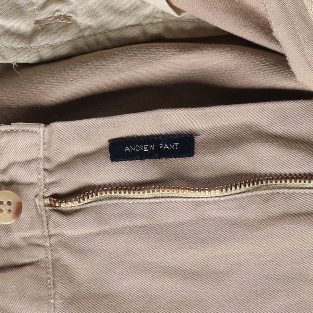 Ralph Lauren POLO Ralph Lauren two-pleat chino pants, men's size W36 cotton Beige type Vintage Second Hand