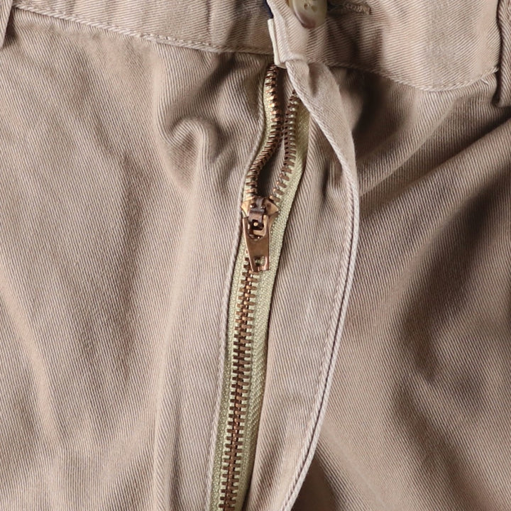 Ralph Lauren POLO Ralph Lauren two-pleat chino pants, men's size W36 cotton Beige type Vintage Second Hand