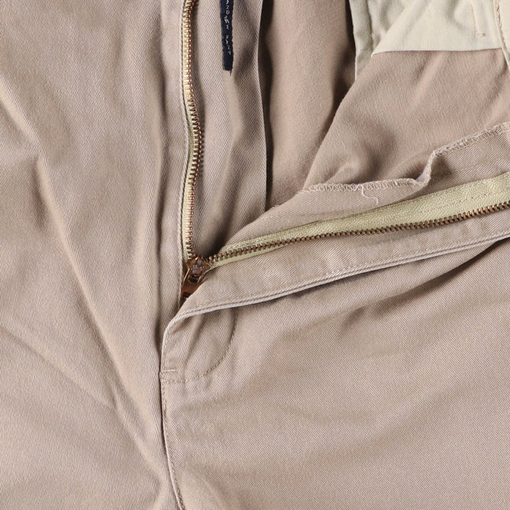 Ralph Lauren POLO Ralph Lauren two-pleat chino pants, men's size W36 cotton Beige type Vintage Second Hand