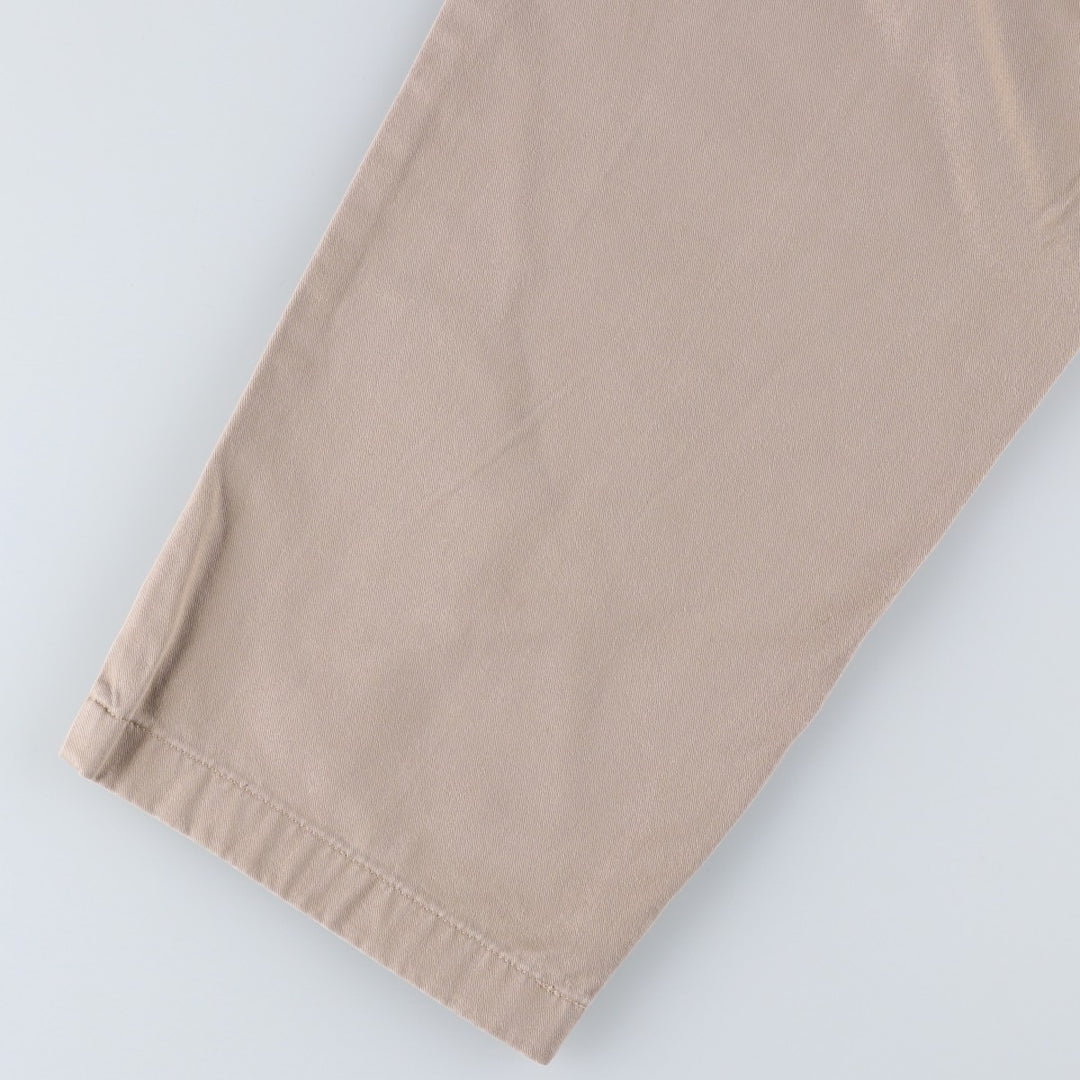 Ralph Lauren POLO Ralph Lauren two-pleat chino pants, men's size W36 cotton Beige type Vintage Second Hand