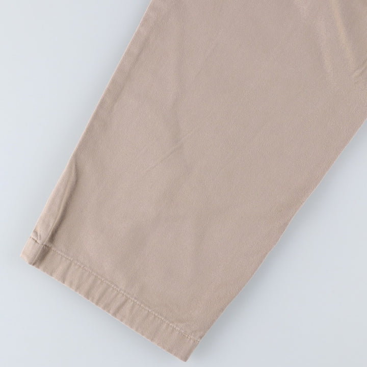 Ralph Lauren POLO Ralph Lauren two-pleat chino pants, men's size W36 cotton Beige type Vintage Second Hand