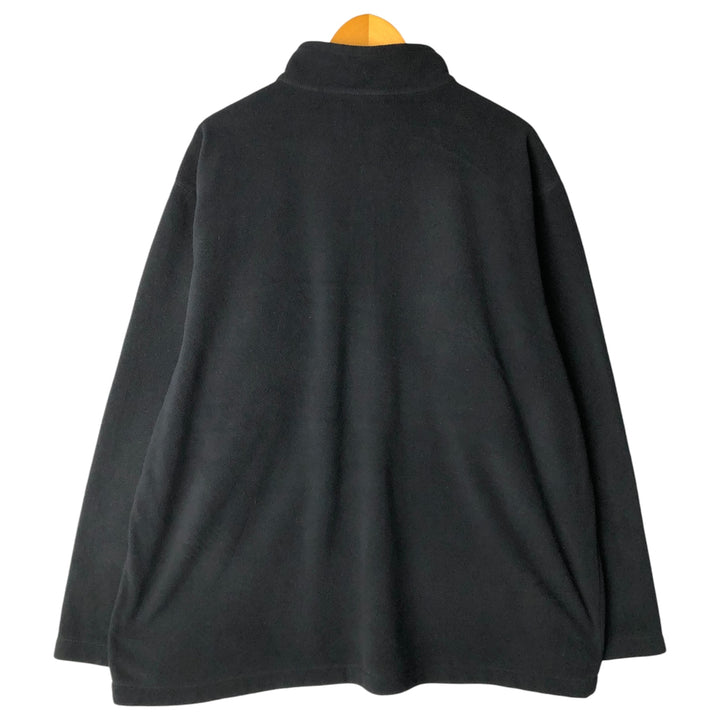 2000'S Disney Tinker Bell Half-Zip Fleece Pullover, Men's Size Small polyester black type Vintage Second Hand