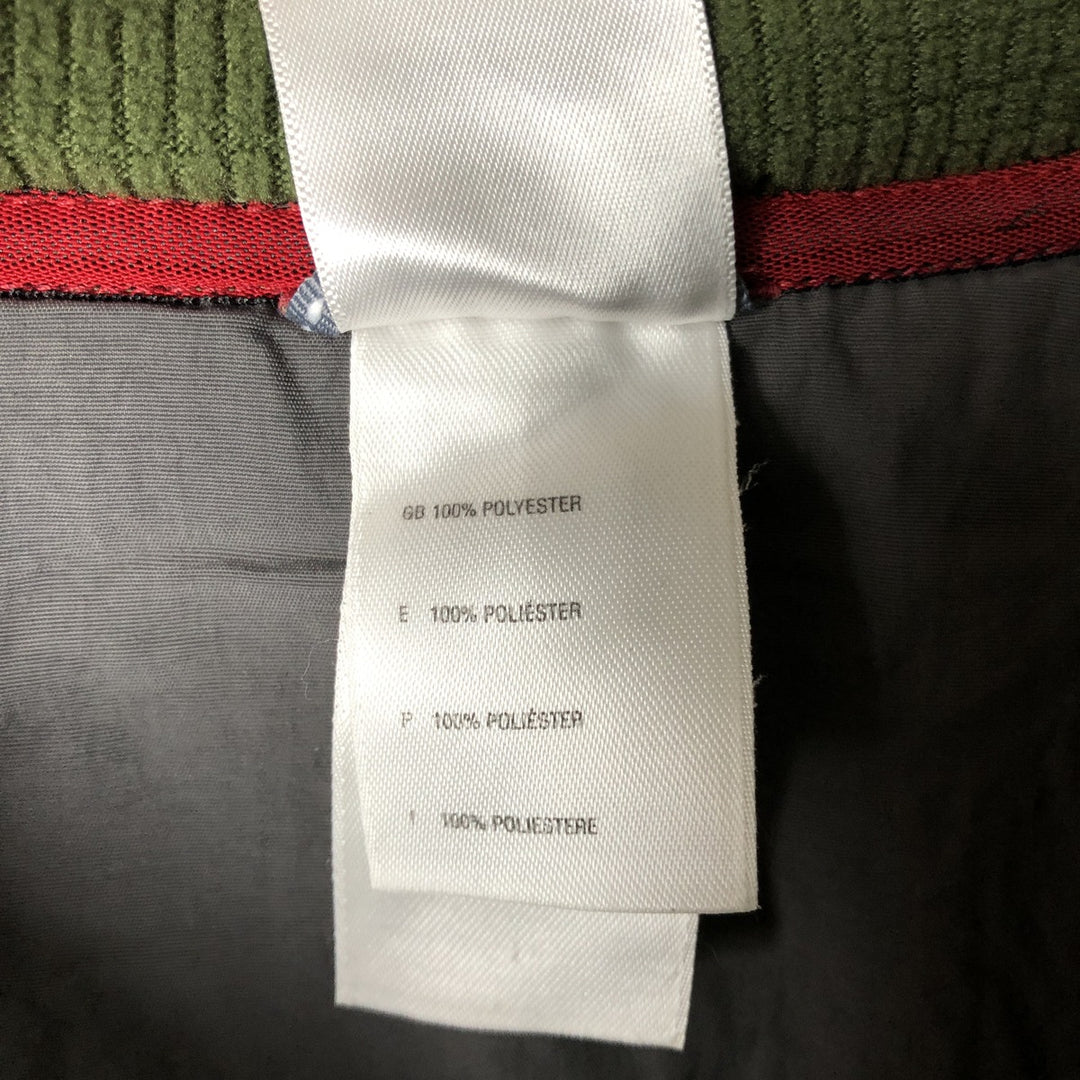 The North Face Half-Zip Fleece Pullover, Men's XL polyester Khaki type sage green Vintage Second Hand