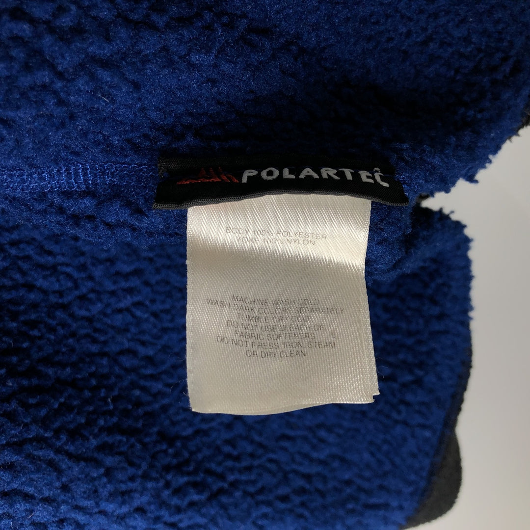 2000'S REI fleece jacket, made in the USA, men's size M polyester blue type Vintage Second Hand