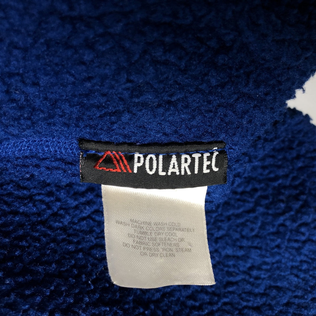 2000'S REI fleece jacket, made in the USA, men's size M polyester blue type Vintage Second Hand