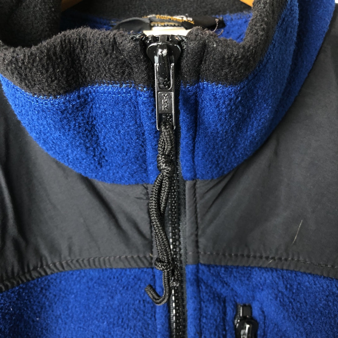 2000'S REI fleece jacket, made in the USA, men's size M polyester blue type Vintage Second Hand