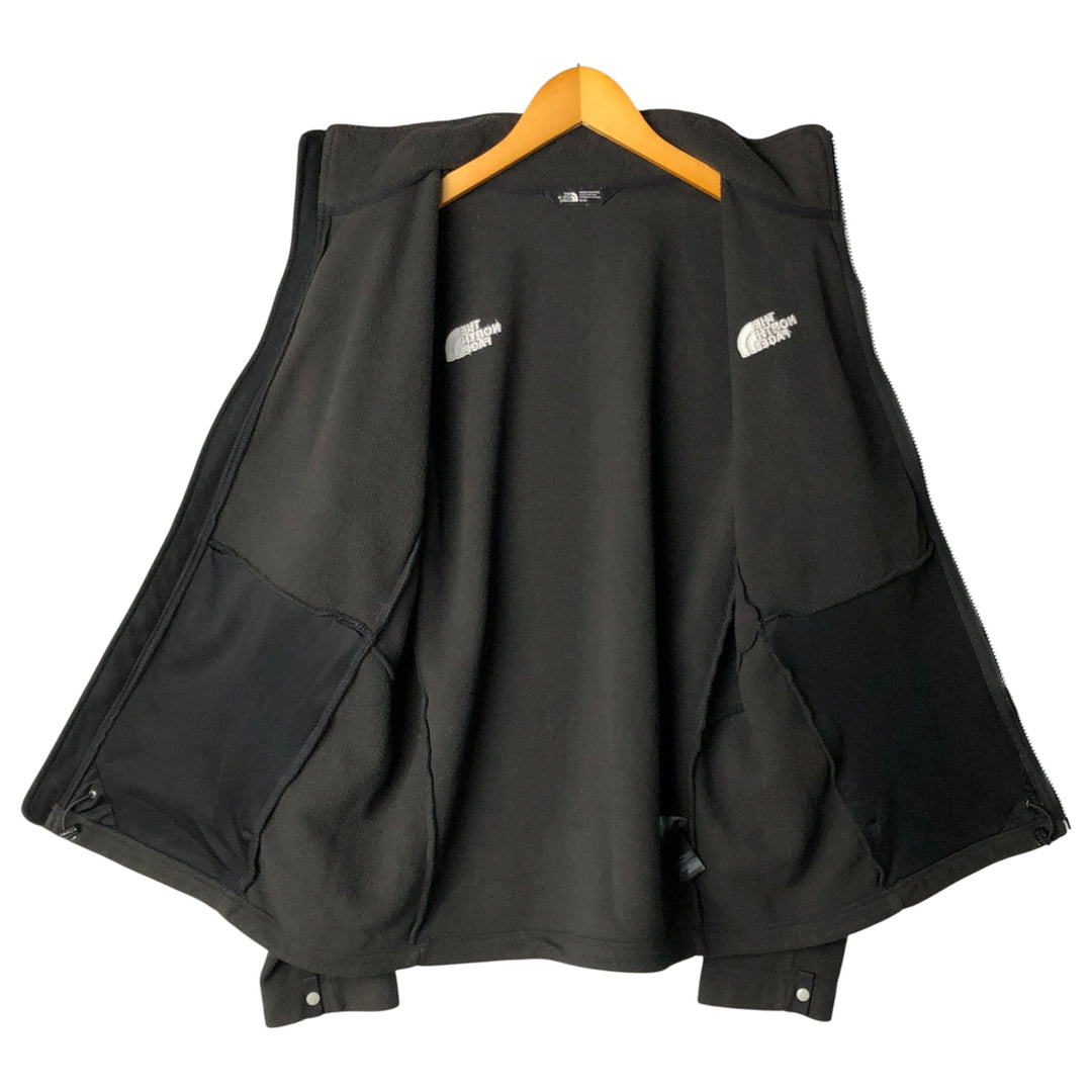 The North Face fleece jacket, size M, men's polyester black type Vintage Second Hand