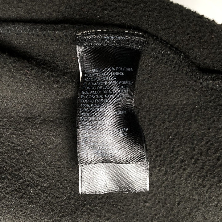 The North Face fleece jacket, size M, men's polyester black type Vintage Second Hand