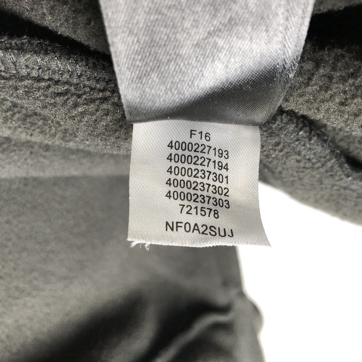 The North Face fleece jacket, size M, men's polyester black type Vintage Second Hand