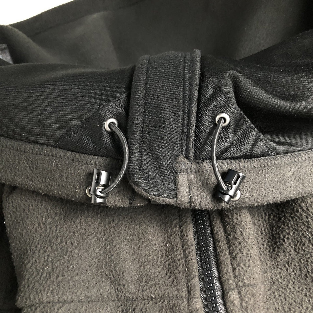The North Face fleece jacket, size M, men's polyester black type Vintage Second Hand