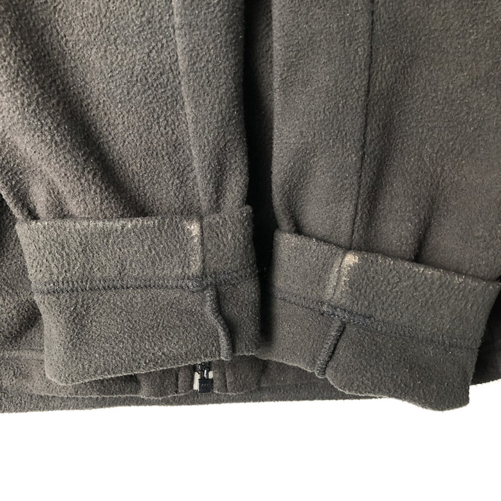 The North Face fleece jacket, size M, men's polyester black type Vintage Second Hand