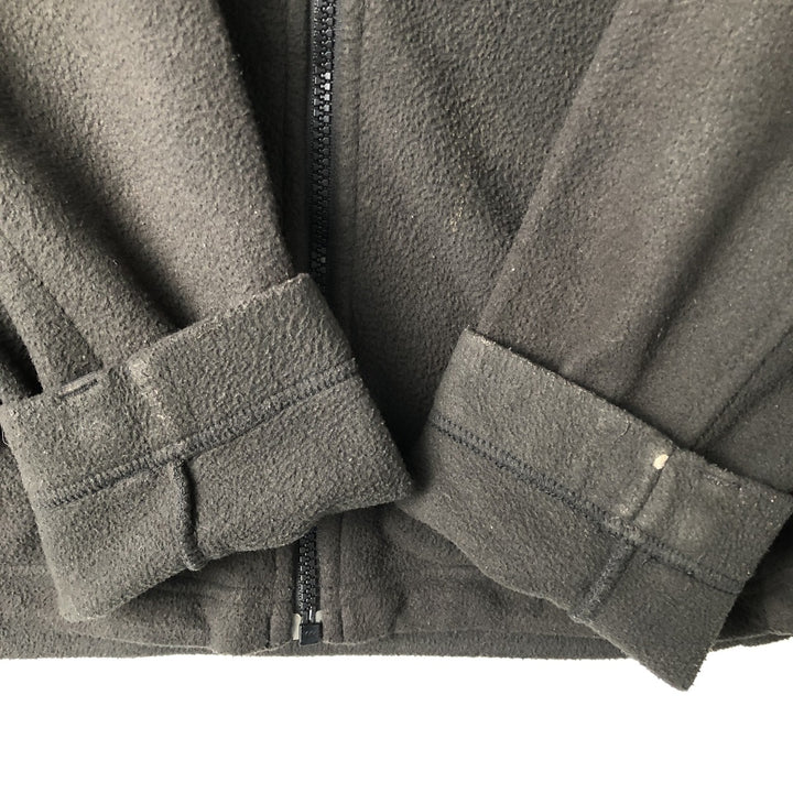 The North Face fleece jacket, size M, men's polyester black type Vintage Second Hand