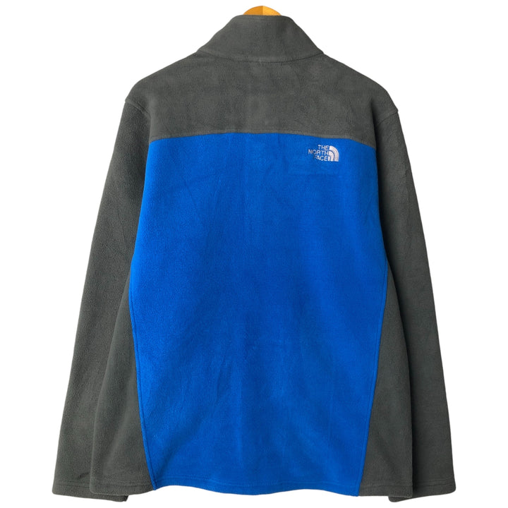 THE NORTH FACE Fleece Jacket, Men's Size L polyester blue type Vintage Second Hand