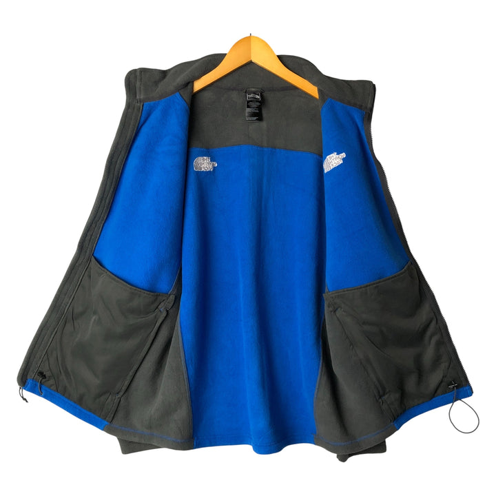 THE NORTH FACE Fleece Jacket, Men's Size L polyester blue type Vintage Second Hand