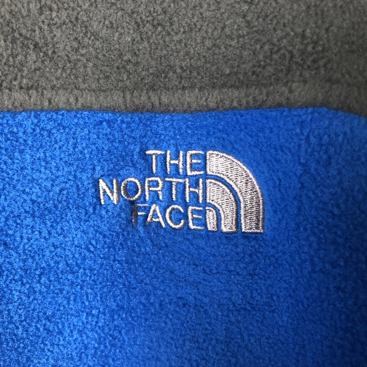 THE NORTH FACE Fleece Jacket, Men's Size L polyester blue type Vintage Second Hand