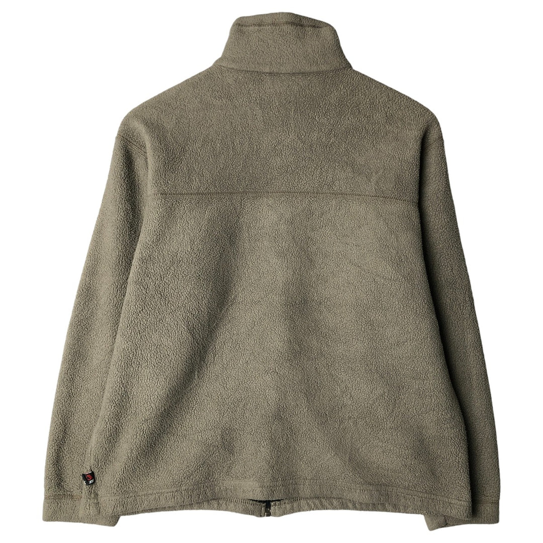 90s-00'S Timberland Fleece Jacket, Men's Size L polyester beige type brown Vintage Second Hand