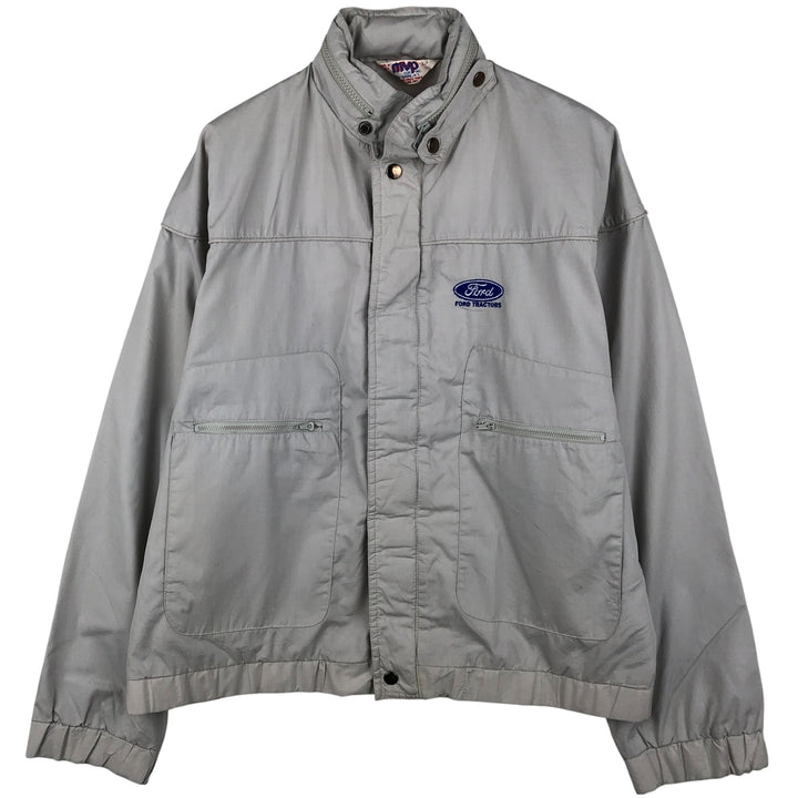 Vintage MVP men's windbreaker, size L polyester gray type Vintage Second Hand