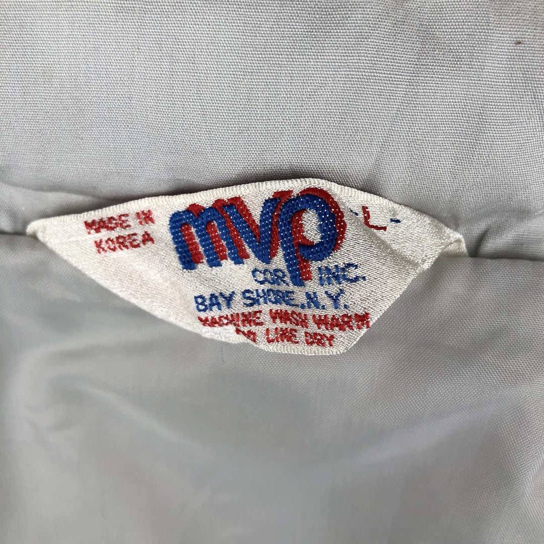 Vintage MVP men's windbreaker, size L polyester gray type Vintage Second Hand