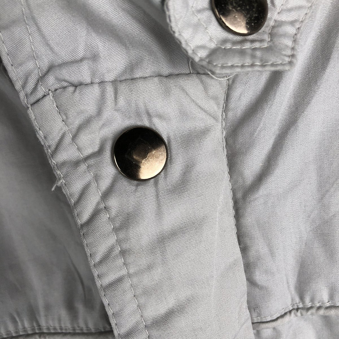 Vintage MVP men's windbreaker, size L polyester gray type Vintage Second Hand