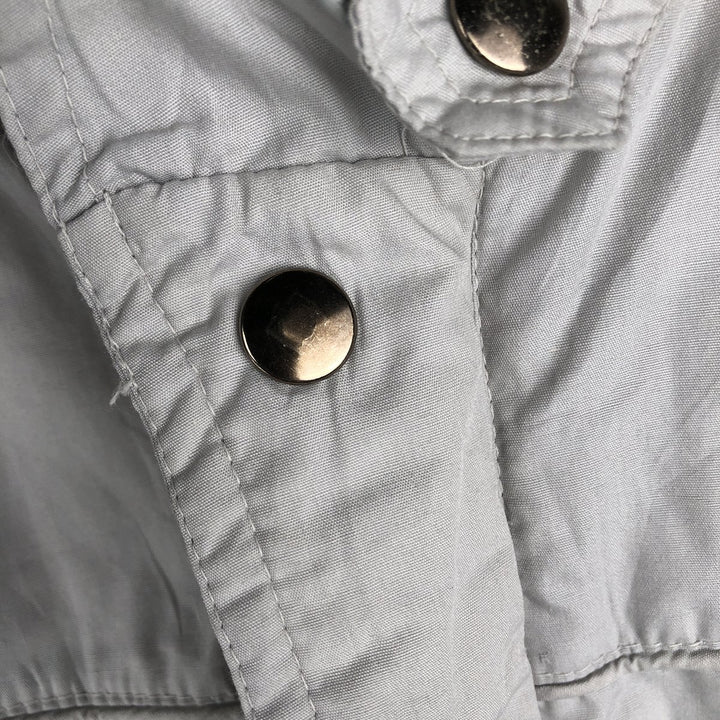 Vintage MVP men's windbreaker, size L polyester gray type Vintage Second Hand