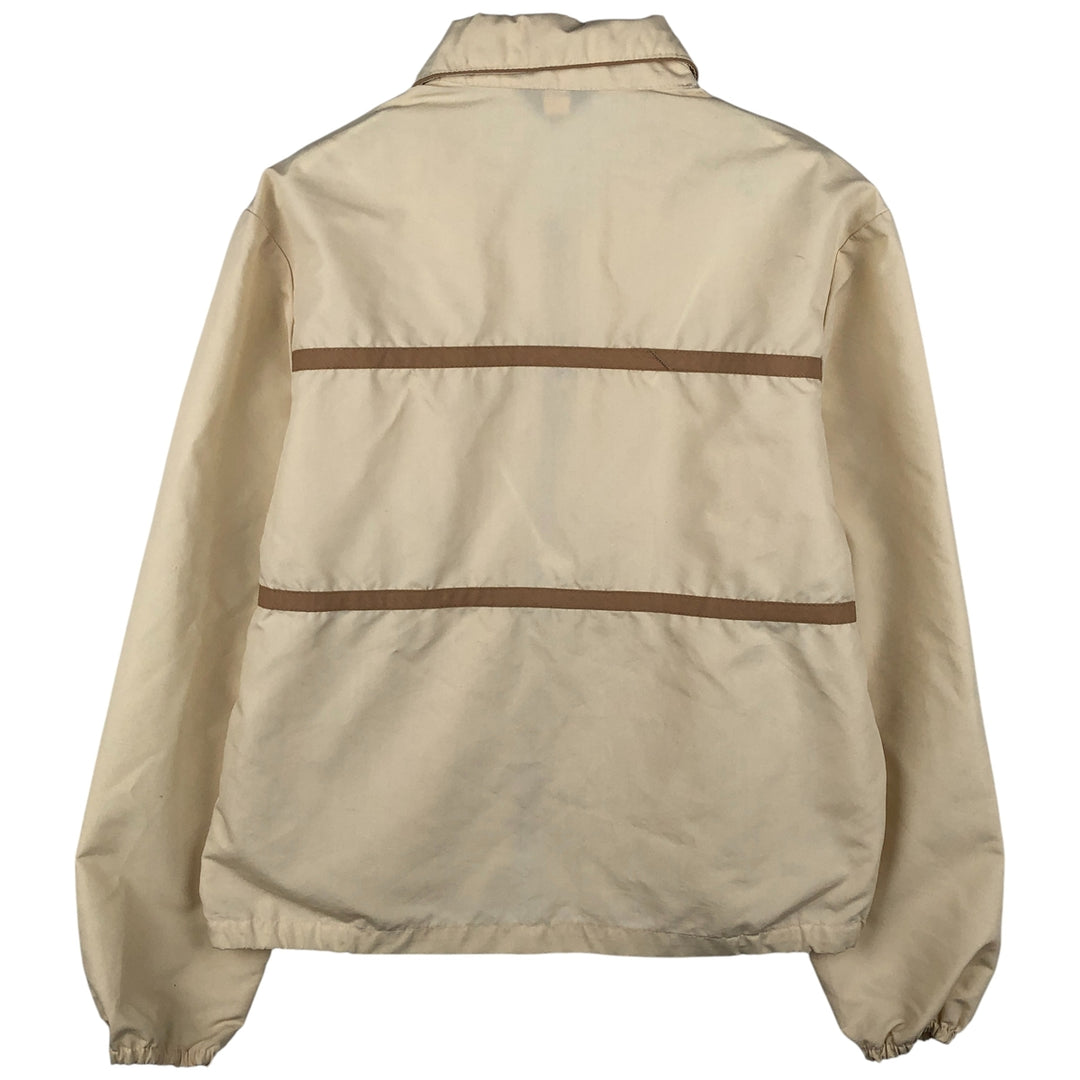 Permanent Press Cotton Jacket, Men's Size L unclear Beige type Vintage Second Hand